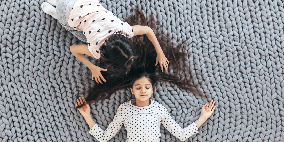 Siblings playing together